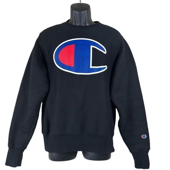 Champion Reverse Weave Longsleeve Sweatshirt Men’s Size S - Picture 1 of 8